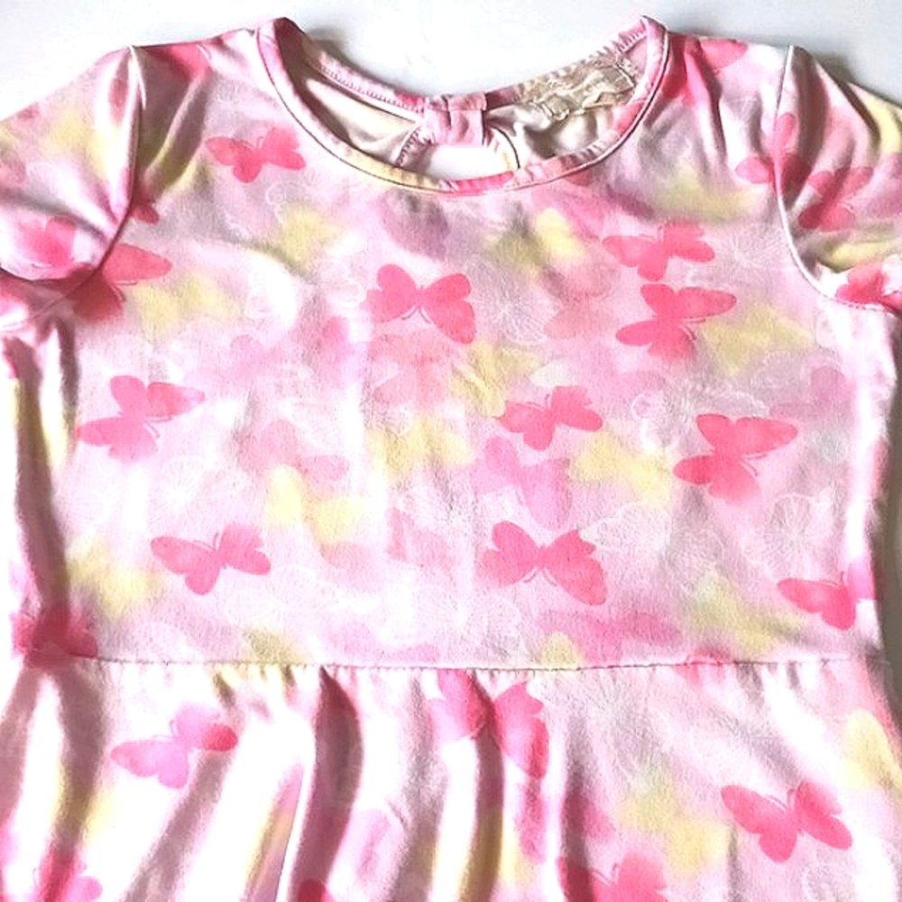 BTWEEN Multi-Colored Short Sleeve Girl's Dress Size 8